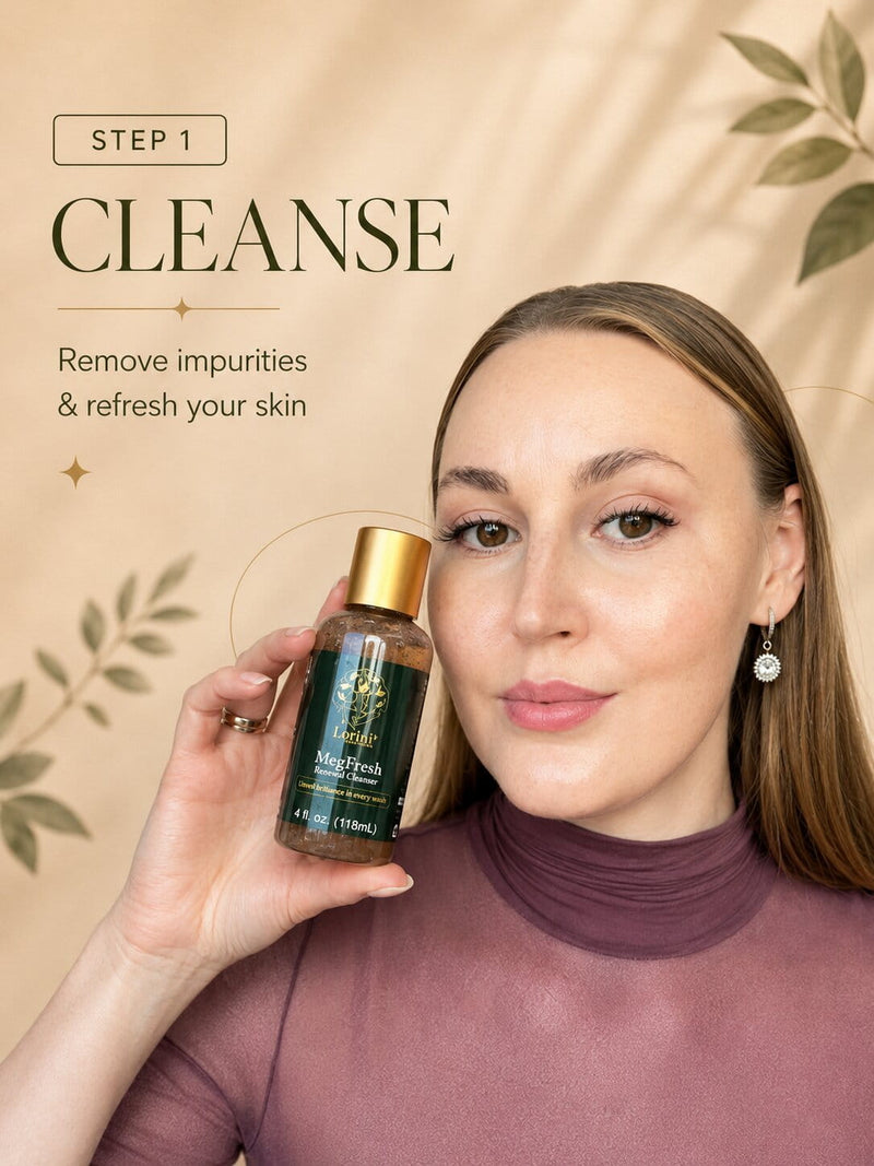 <strong>Cleanse</strong> with MegFresh Cleanser